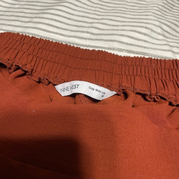 Nine West Rust Red Gauchos Size M - Picture 6 of 8